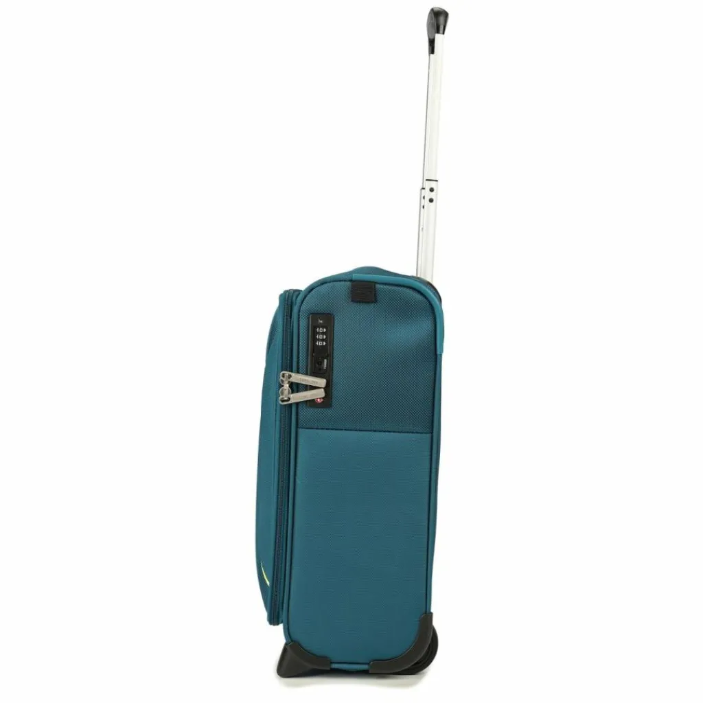 Samsonite Weichgepäck Kabinengepäck|2-Rollen Kabinentrolleys<Base Breeze 2 Rollen Kabinentrolley 45 cm petrol blue