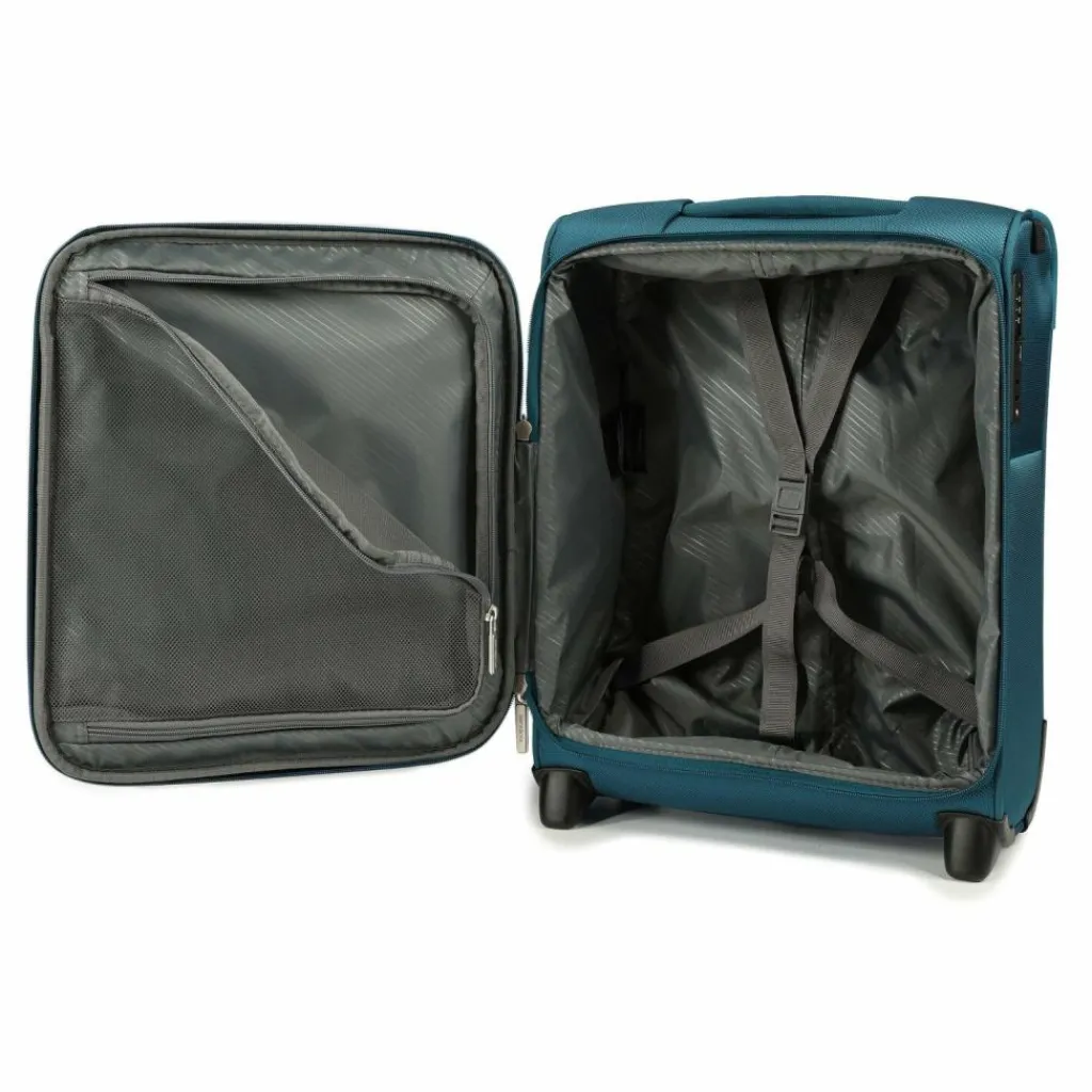 Samsonite Weichgepäck Kabinengepäck|2-Rollen Kabinentrolleys<Base Breeze 2 Rollen Kabinentrolley 45 cm petrol blue