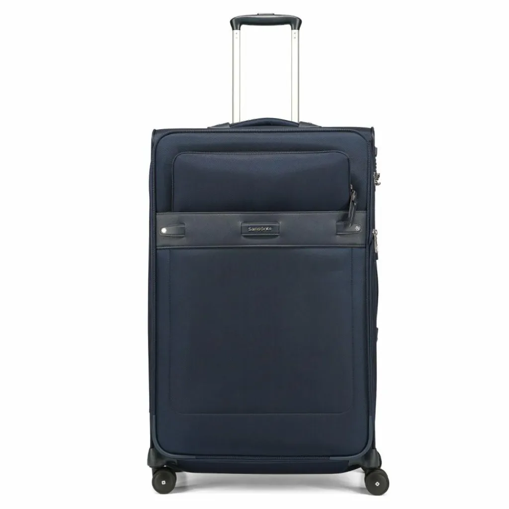 Sale Samsonite Beauhaven 4 Rollen Trolley 80 cm mit Dehnfalte dark blue