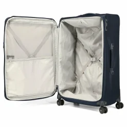 Sale Samsonite Beauhaven 4 Rollen Trolley 80 cm mit Dehnfalte dark blue
