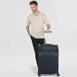 Samsonite Weichgepäck|4-Rollen Koffer<Beauhaven 4-Rollen Trolley 67 cm dark blue 1