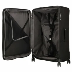 Samsonite Weichgepäck|4-Rollen Koffer<B-Lite Icon Spinner 4-Rollen Trolley 78 cm eco black