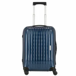 Samsonite Hartgepäck Kabinengepäck|4-Rollen Kabinentrolleys<Chronolite 4 Rollen Kabinentrolley 55 cm denim blue