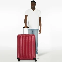 Outlet Samsonite Chronolite 4 Rollen Trolley 78 cm bright pink