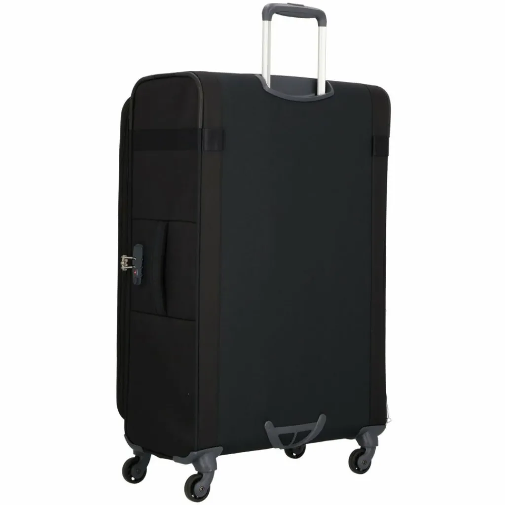 Discount Samsonite Citybeat 4 Rollen Trolley 78 cm mit Dehnfalte black