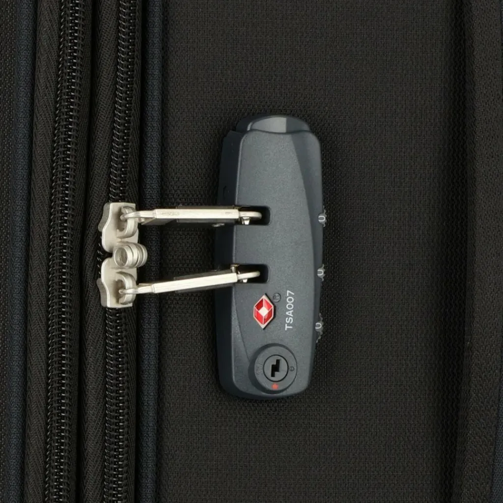 Discount Samsonite Citybeat 4 Rollen Trolley 78 cm mit Dehnfalte black