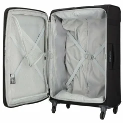 Discount Samsonite Citybeat 4 Rollen Trolley 78 cm mit Dehnfalte black