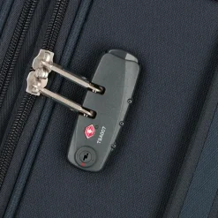 Outlet Samsonite Citybeat 4 Rollen Trolley 78 cm mit Dehnfalte navy blue