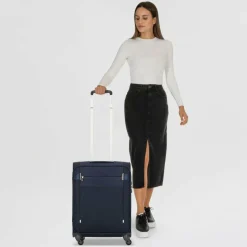 Best Samsonite Citybeat 4 Rollen Kabinentrolley 55 cm navy blue