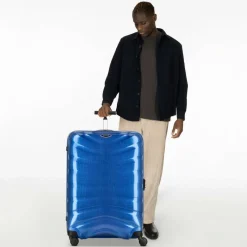 Samsonite Firelite Spinner 4-Rollen Trolley 81 cm pacific blue