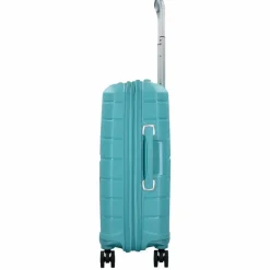 Samsonite Hartgepäck Kabinengepäck|4-Rollen Kabinentrolleys<Flux 4-Rollen Kabinentrolley 55 cm ocean blue