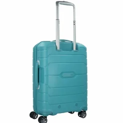Samsonite Hartgepäck Kabinengepäck|4-Rollen Kabinentrolleys<Flux 4-Rollen Kabinentrolley 55 cm ocean blue