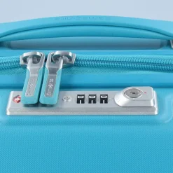 Samsonite Hartgepäck Kabinengepäck|4-Rollen Kabinentrolleys<Flux 4-Rollen Kabinentrolley 55 cm ocean blue