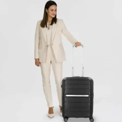 Online Samsonite Flux 4-Rollen Kabinentrolley 55 cm black
