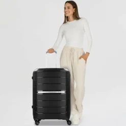 Samsonite Hartgepäck|4-Rollen Koffer<Flux 4-Rollen Trolley 75 cm black