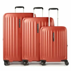 Samsonite Koffersets Als Hartgepäck|Koffersets 3-Teilig<Fyrm 4 Rollen Kofferset 3-teilig mit Dehnfalte burnt orange