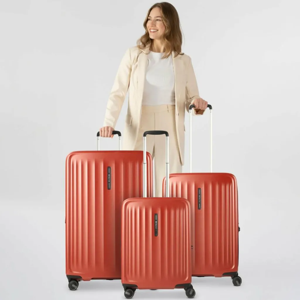 Samsonite Koffersets Als Hartgepäck|Koffersets 3-Teilig<Fyrm 4 Rollen Kofferset 3-teilig mit Dehnfalte burnt orange