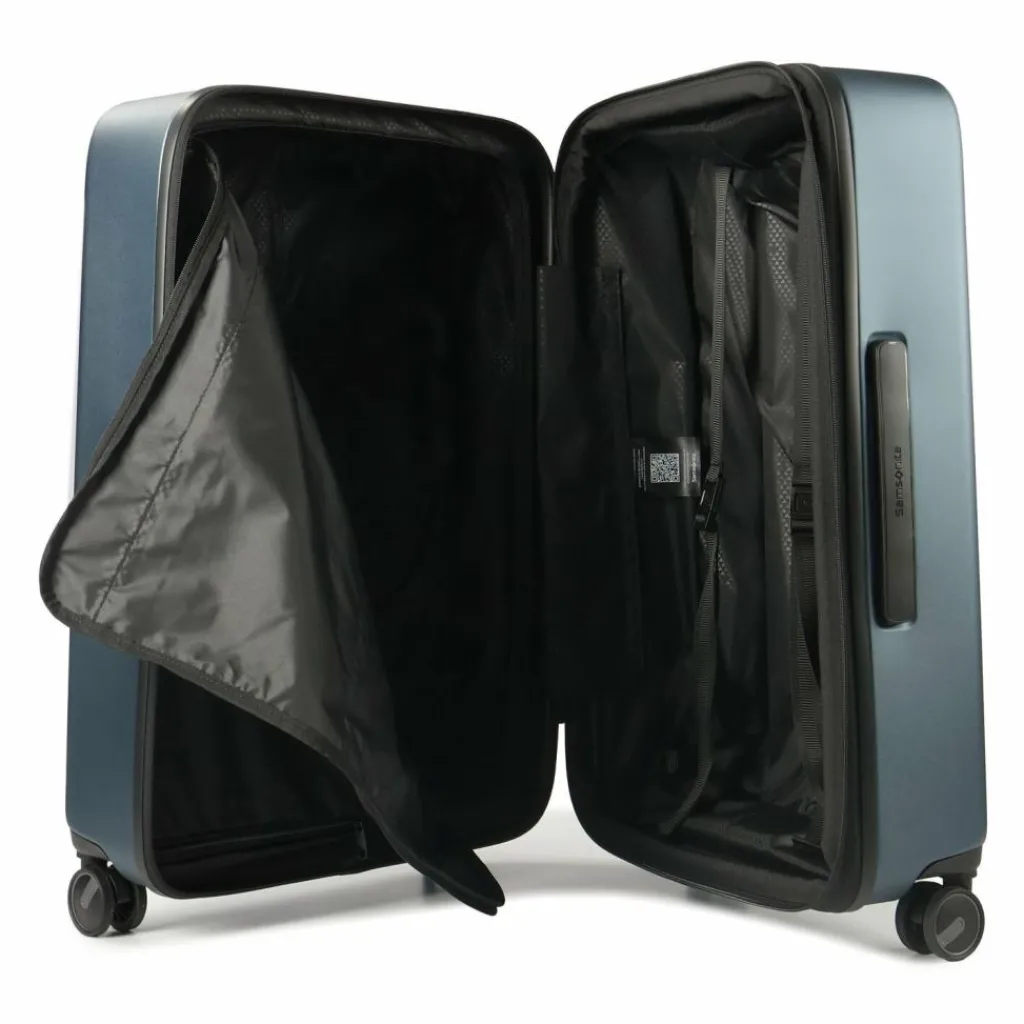 Hot Samsonite Fyrm 4 Rollen Kofferset 3-teilig mit Dehnfalte steel blue