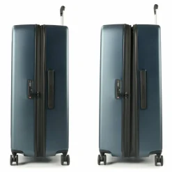 Samsonite Fyrm 4 Rollen Trolley L 77 cm mit Dehnfalte steel blue