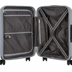 Samsonite Hartgepäck Kabinengepäck|4-Rollen Kabinentrolleys<Gateway 200 4 Rollen Kabinentrolley 55 cm matt silver