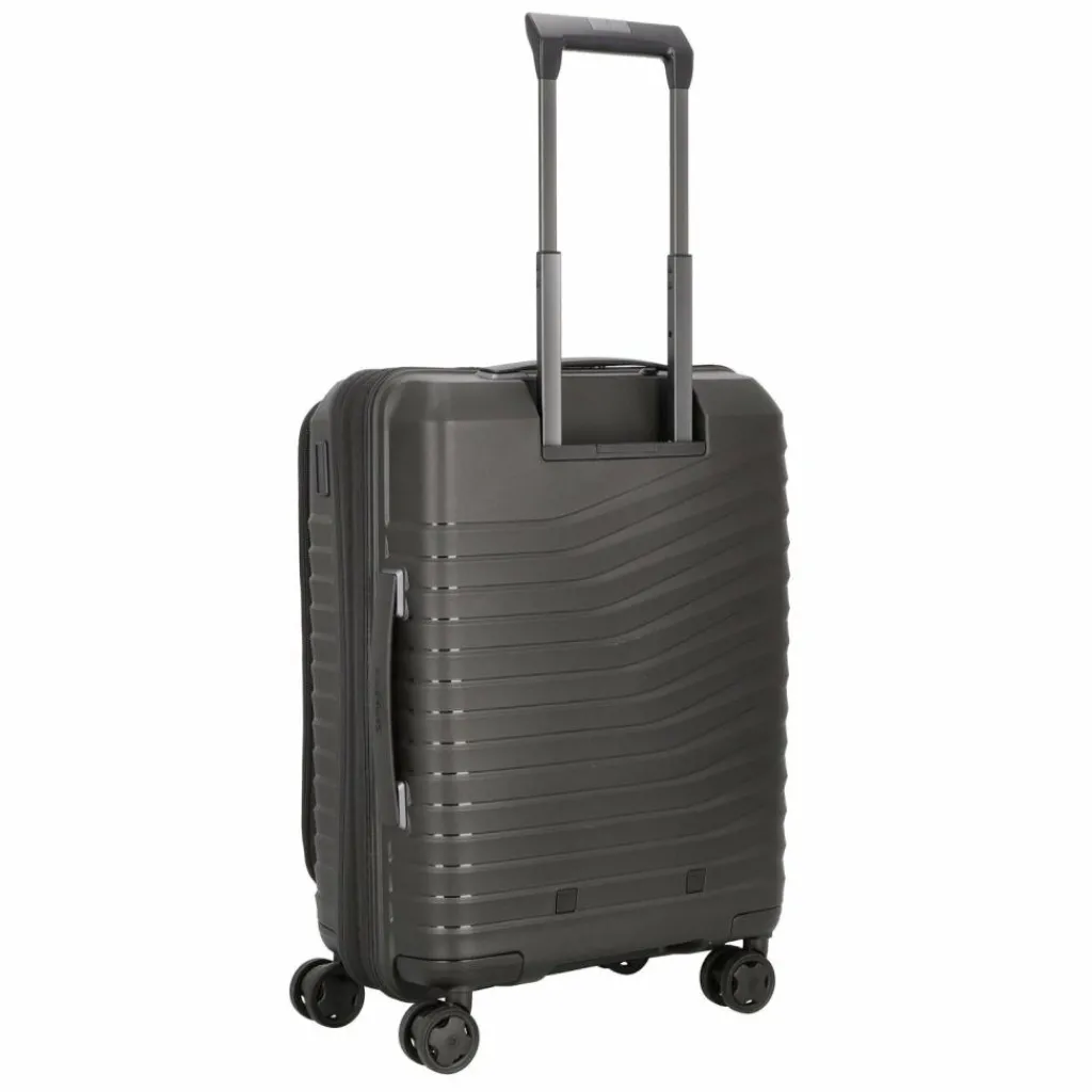Samsonite Hartgepäck Kabinengepäck|4-Rollen Kabinentrolleys<Intuo 4 Rollen Kabinentrolley 55 cm Laptopfach mit Dehnfalte black