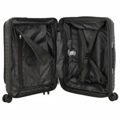 Samsonite Hartgepäck Kabinengepäck|4-Rollen Kabinentrolleys<Intuo 4 Rollen Kabinentrolley 55 cm Laptopfach mit Dehnfalte black