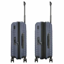 Best Samsonite Intuo 4 Rollen Kabinentrolley S 55 cm mit Dehnfalte blue nights