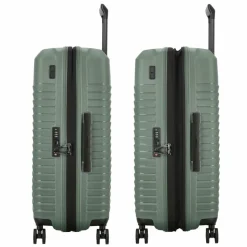 Sale Samsonite Intuo 4 Rollen Trolley M 69 cm mit Dehnfalte olive green