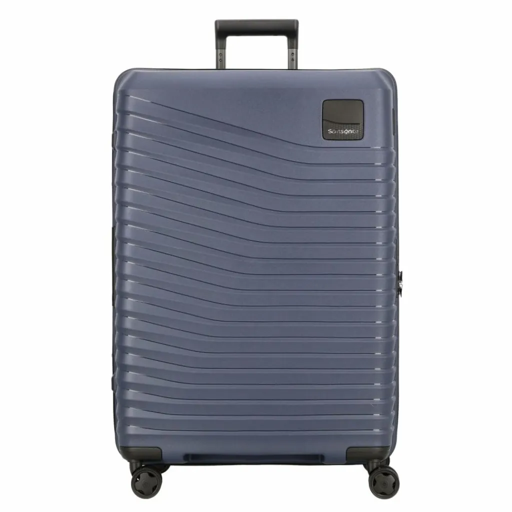 Samsonite Hartgepäck|4-Rollen Koffer<Intuo 4 Rollen Trolley L 75 cm mit Dehnfalte blue nights
