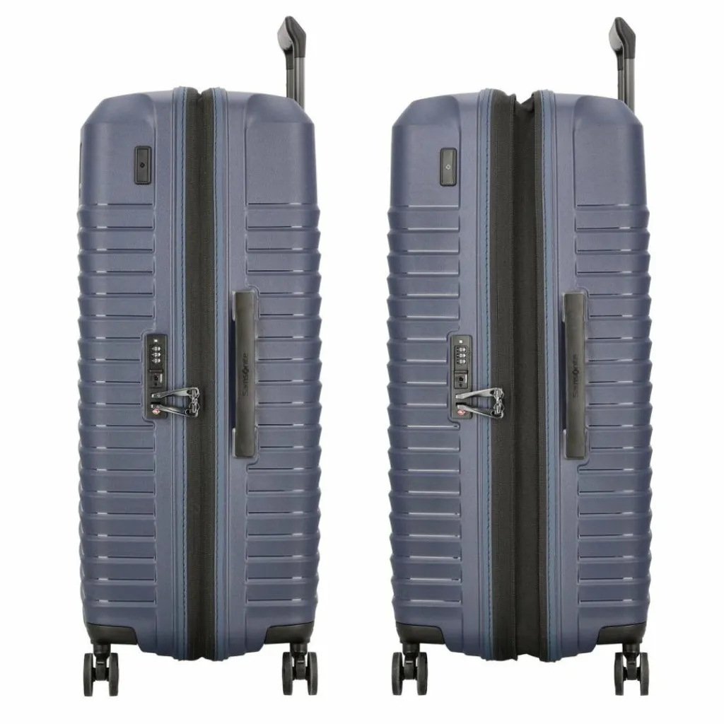 Samsonite Hartgepäck|4-Rollen Koffer<Intuo 4 Rollen Trolley L 75 cm mit Dehnfalte blue nights