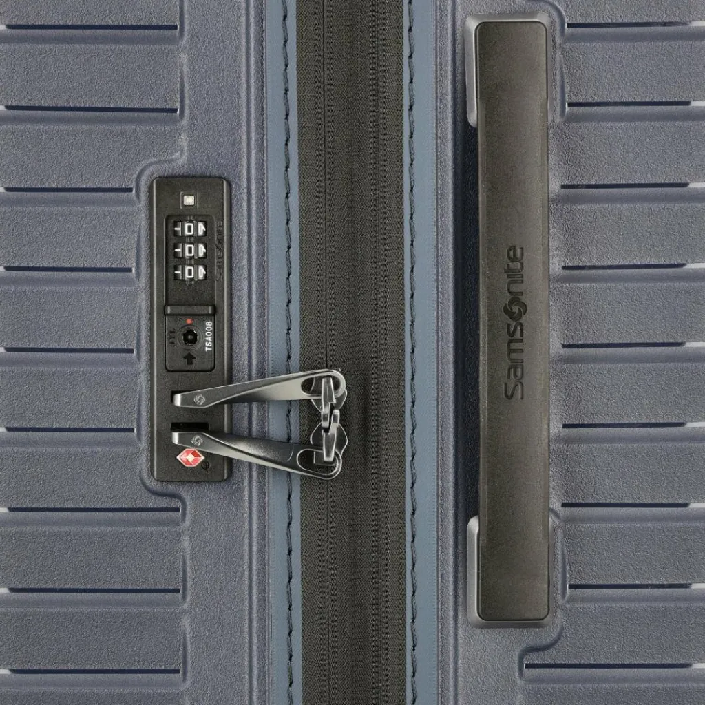 Samsonite Hartgepäck|4-Rollen Koffer<Intuo 4 Rollen Trolley L 75 cm mit Dehnfalte blue nights