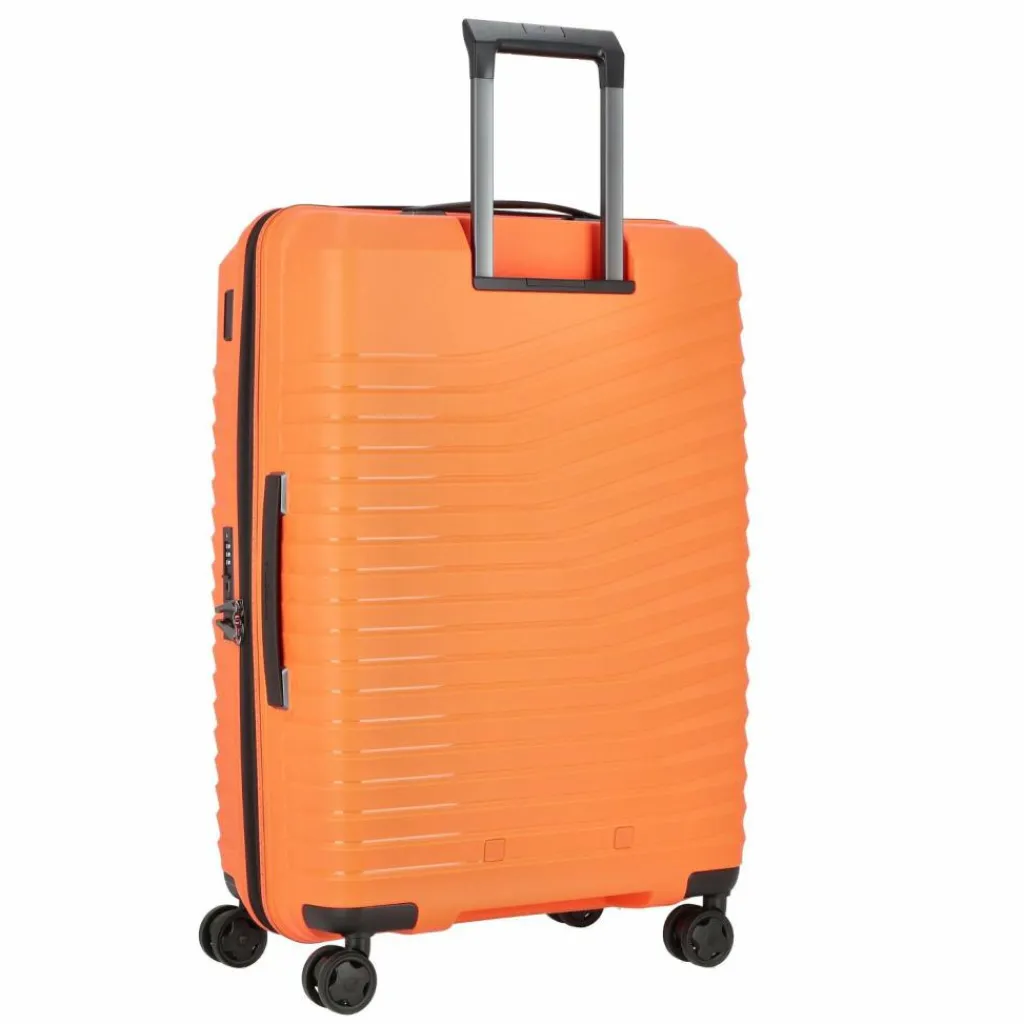 Samsonite Hartgepäck|4-Rollen Koffer<Intuo 4 Rollen Trolley M 69 cm mit Dehnfalte apricot