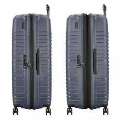 Samsonite Hartgepäck|4-Rollen Koffer<Intuo 4 Rollen Trolley XL 81 cm mit Dehnfalte blue nights