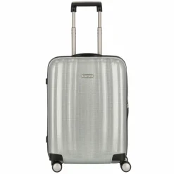 Samsonite Hartgepäck Kabinengepäck|4-Rollen Kabinentrolleys<Lite Cube Spinner 4-Rollen Kabinentrolley 55 cm silver