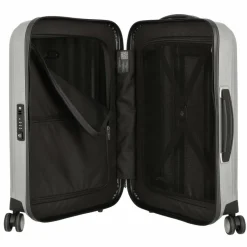 Samsonite Hartgepäck Kabinengepäck|4-Rollen Kabinentrolleys<Lite Cube Spinner 4-Rollen Kabinentrolley 55 cm silver