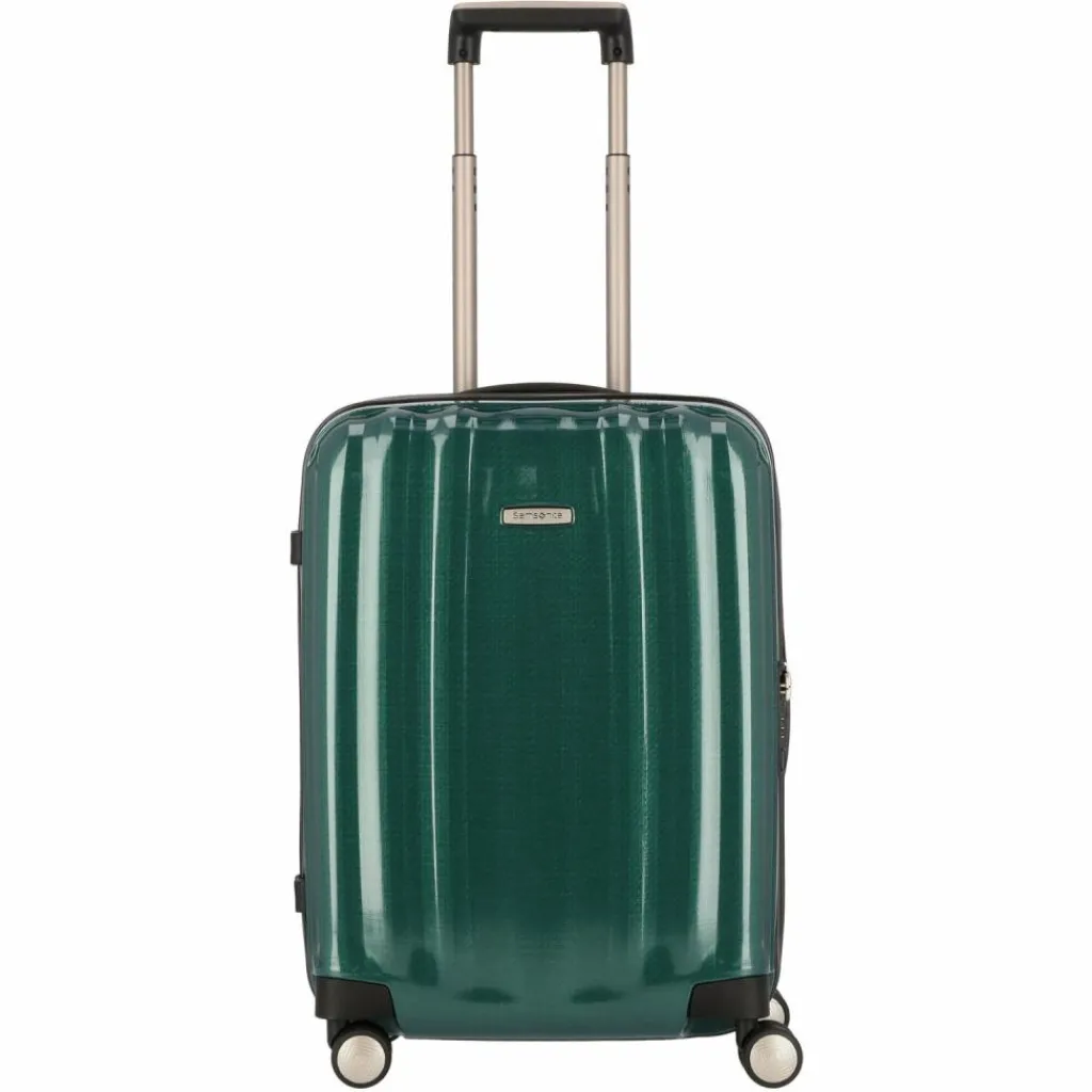 Samsonite Hartgepäck Kabinengepäck|4-Rollen Kabinentrolleys<Lite Cube Spinner 4-Rollen Kabinentrolley 55 cm racing green