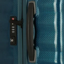 Samsonite Lite Shock Spinner 4-Rollen Trolley 75 cm petrol blue