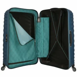 Samsonite Lite Shock Spinner 4-Rollen Trolley 75 cm petrol blue