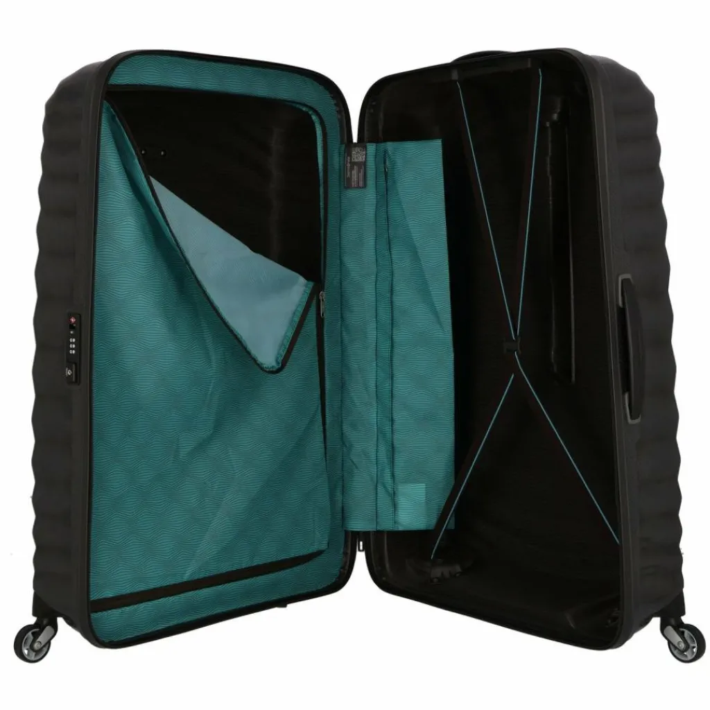 Sale Samsonite Lite Shock Spinner 4-Rollen Trolley 81 cm black