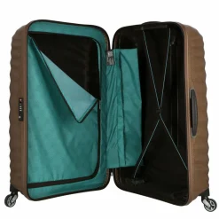 Samsonite Hartgepäck|4-Rollen Koffer<Lite Shock Spinner 4-Rollen Trolley 75 cm sand