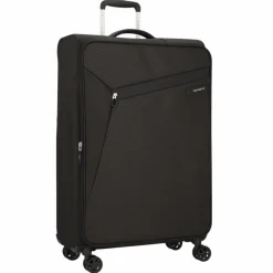 Samsonite Weichgepäck|4-Rollen Koffer<Litebeam 4 Rollen Trolley 77 cm mit Dehnfalte black