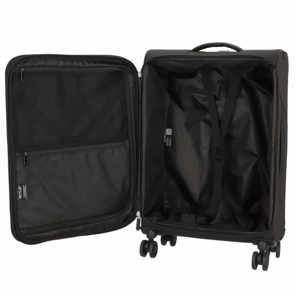 Samsonite Litebeam 4 Rollen Trolley 66 cm mit Dehnfalte