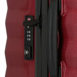 Samsonite Lite-Shock 4 Rollen Trolley 75 cm fiery red