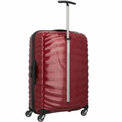 Clearance Samsonite Lite-Shock 4 Rollen Trolley 69 cm fiery red