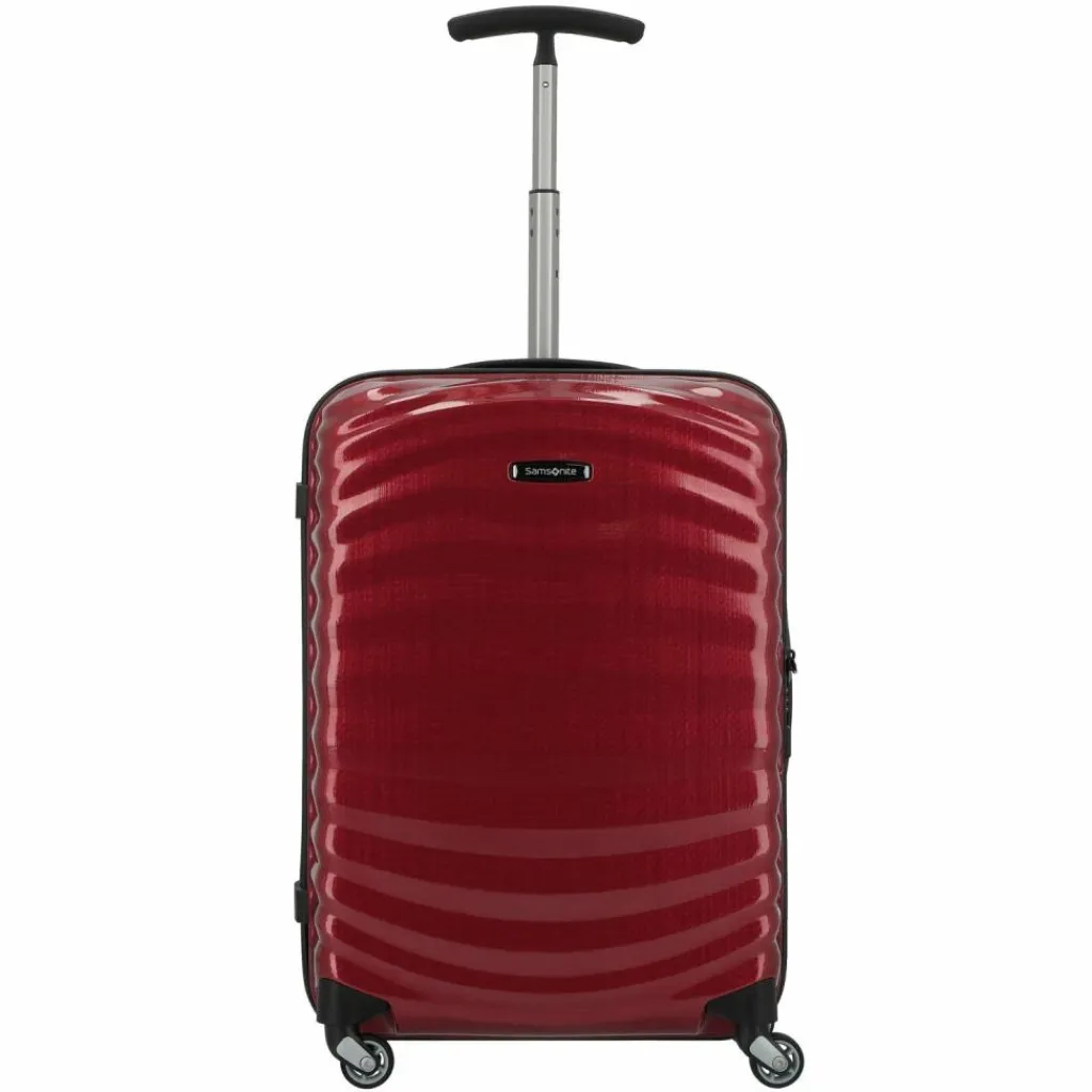 Samsonite Hartgepäck Kabinengepäck|4-Rollen Kabinentrolleys<Lite-Shock 4 Rollen Kabinentrolley 54 cm fiery red