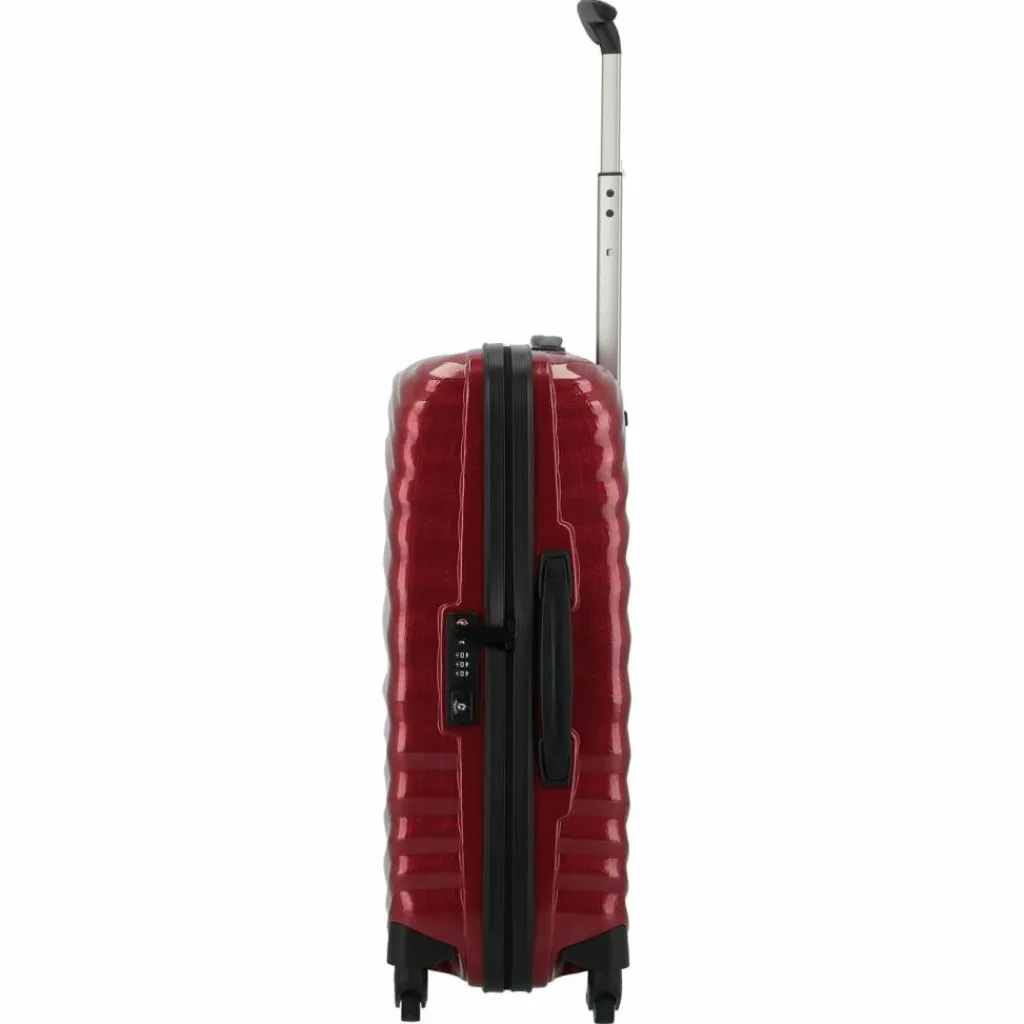 Samsonite Hartgepäck Kabinengepäck|4-Rollen Kabinentrolleys<Lite-Shock 4 Rollen Kabinentrolley 54 cm fiery red