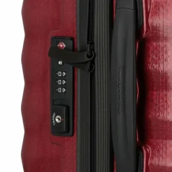 Samsonite Hartgepäck Kabinengepäck|4-Rollen Kabinentrolleys<Lite-Shock 4 Rollen Kabinentrolley 54 cm fiery red