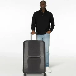 Best Samsonite Magnum Eco 4 Rollen Trolley 81 cm graphite