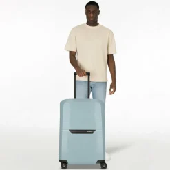 Outlet Samsonite Magnum Eco 4 Rollen Trolley 69 cm ice blue