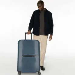 Samsonite Hartgepäck|4-Rollen Koffer<Magnum Eco 4 Rollen Trolley 81 cm midnight blue